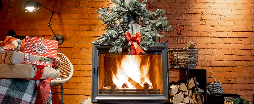 Travis Industries Linear Gas Fireplace Installation in Moultrie, Georgia