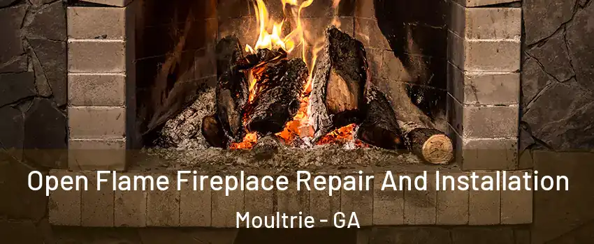  Open Flame Fireplace Repair And Installation Moultrie - GA